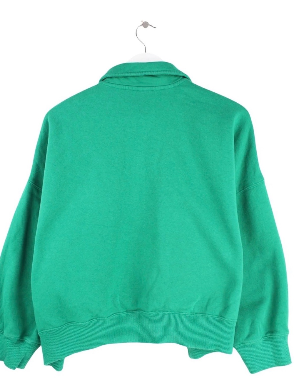 Nike Phoenix Fleece Retro Crop Polo - Size Medium - Picture 3 of 4
